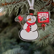 SUU Snowman Ornament