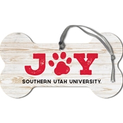 Southern Utah University Joy Dog Bone Ornament